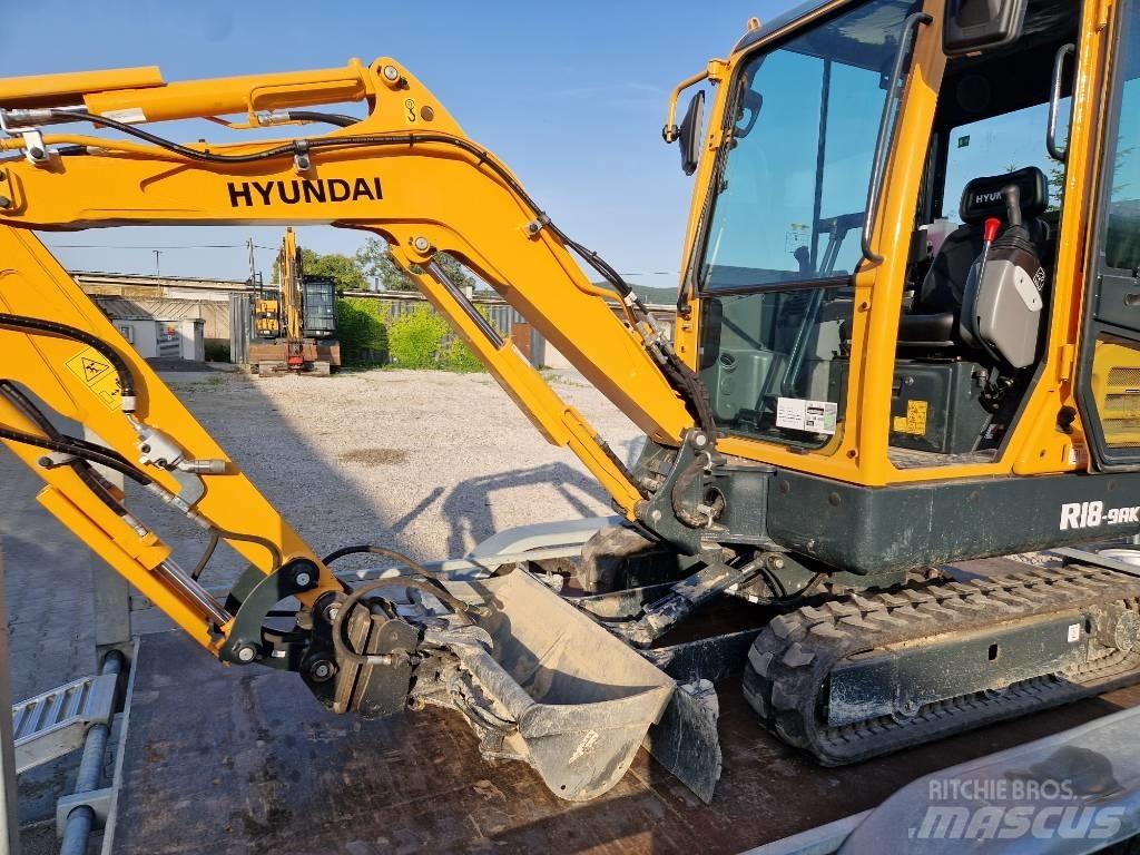 Hyundai R18-9AK Mini excavators < 7t