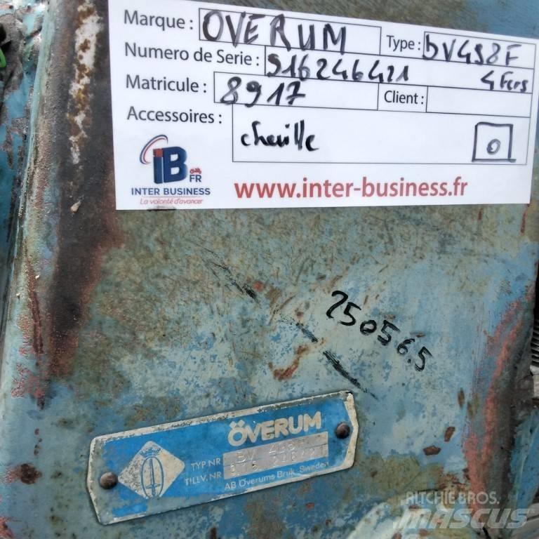 Överum BV 498F Reversible ploughs