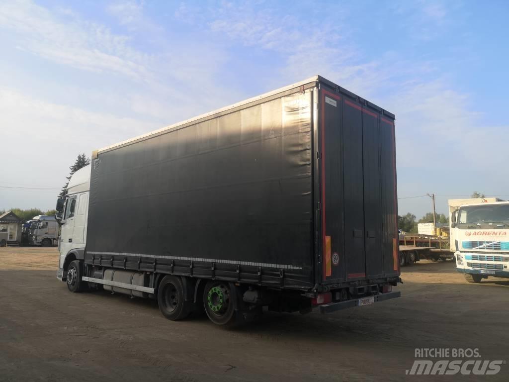 DAF XF 480 6x2 Jumbo Tautliner/curtainside trucks