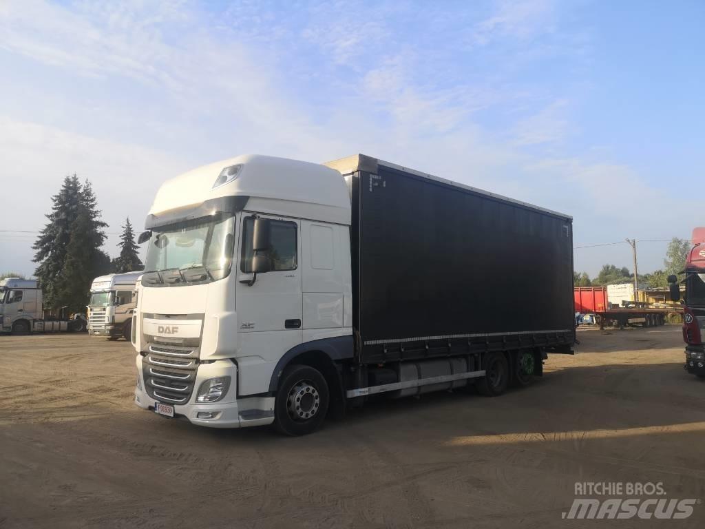 DAF XF 480 6x2 Jumbo Tautliner/curtainside trucks