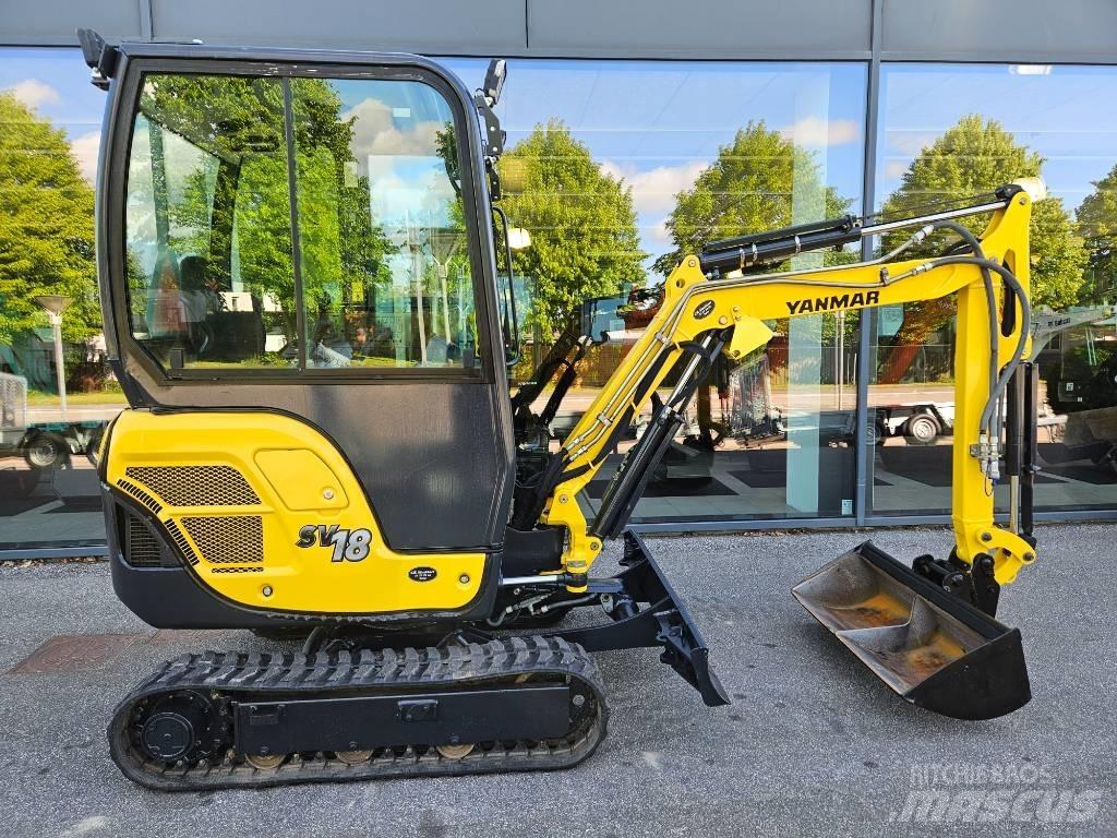 Yanmar SV 18 Mini excavators < 7t