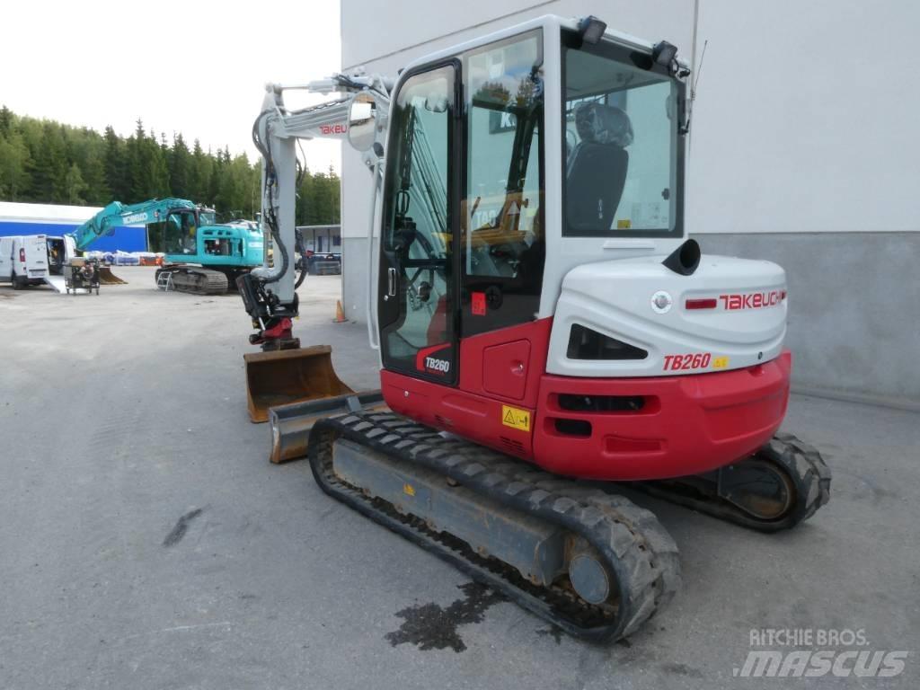 Takeuchi TB260 Mini excavators < 7t