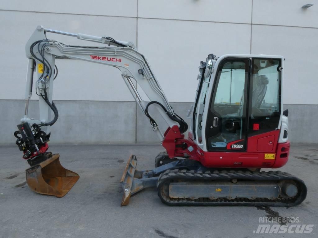 Takeuchi TB260 Mini excavators < 7t