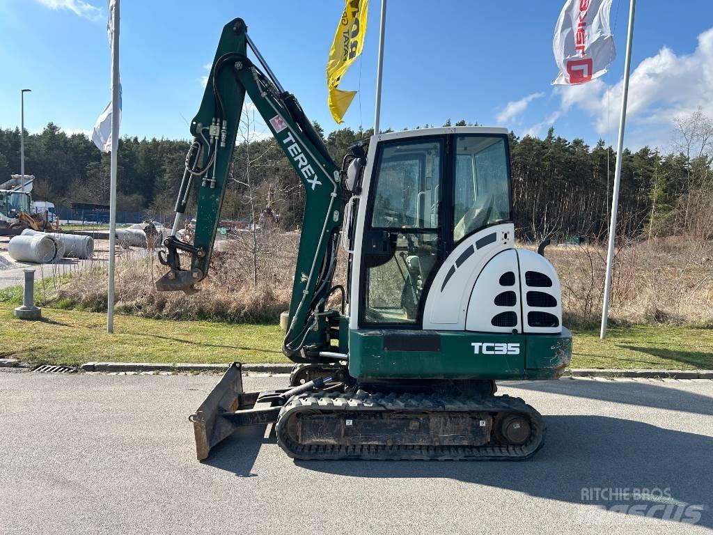 Terex TC 35 Mini excavators < 7t