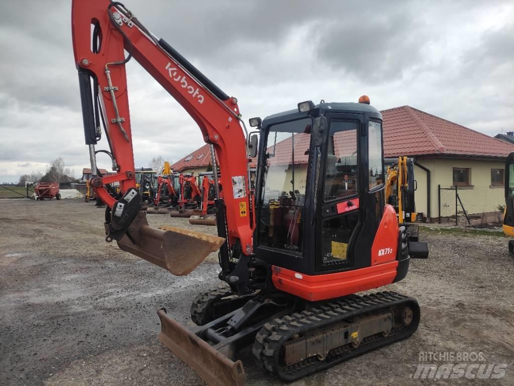 Kubota KX 71-3 Mini excavators < 7t