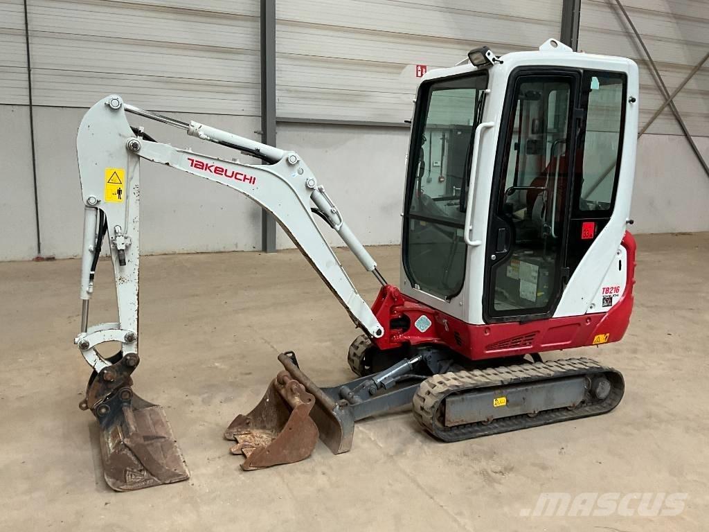 Takeuchi TB 216 Mini excavators < 7t