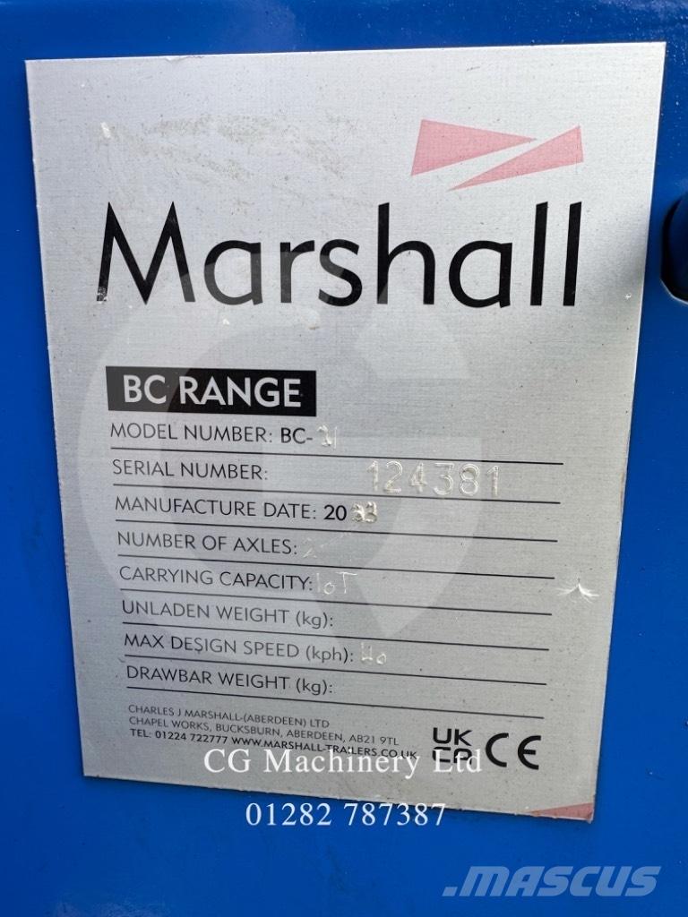 Marshall BC21 Bale trailers
