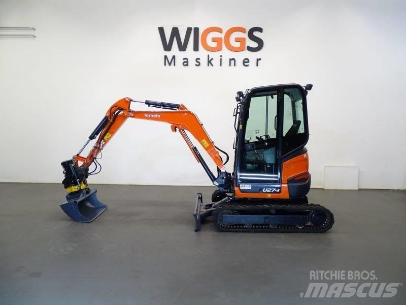 Kubota U 27-4 Mini excavators < 7t