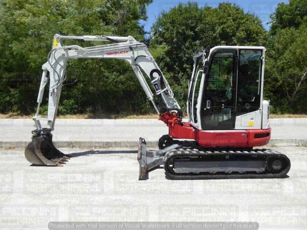 Takeuchi TB257FR Mini excavators < 7t