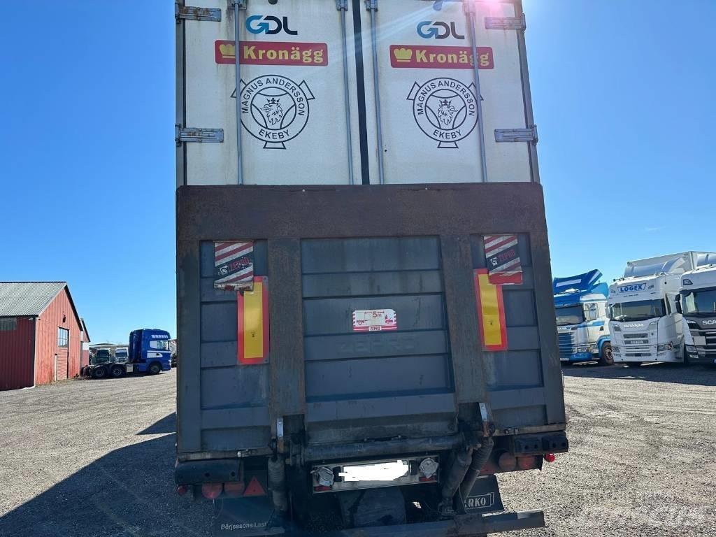 Närko D4YB11N11 Van Body Trailers