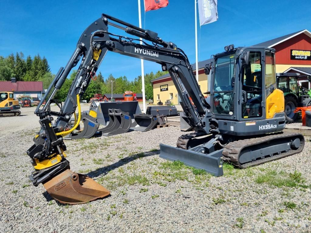 Hyundai HX 55 ACR Mini excavators < 7t