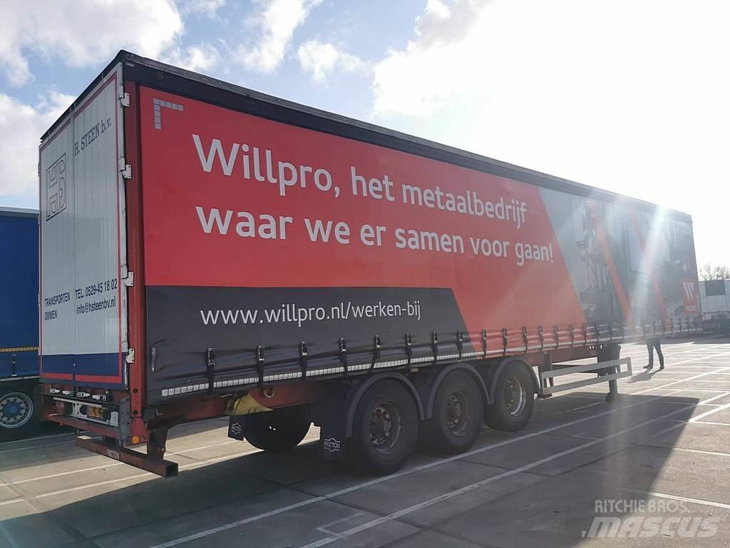 Pacton N/A Curtainsider semi-trailers