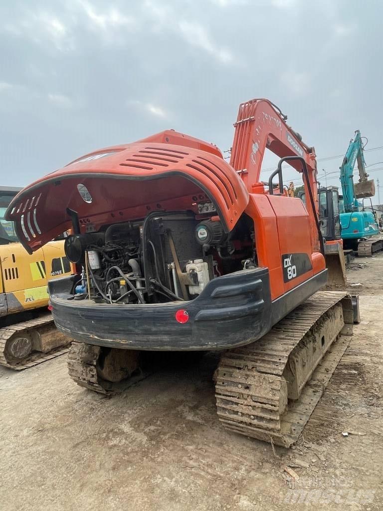Doosan DX80 Mini excavators < 7t