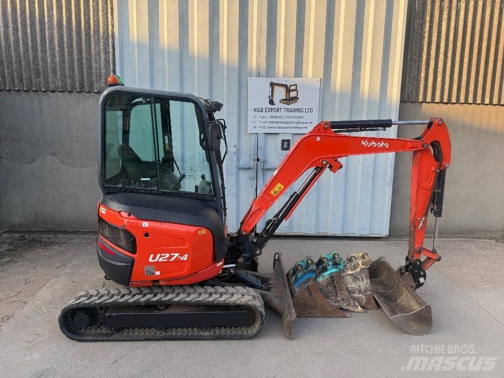Kubota U 27 Mini excavators < 7t