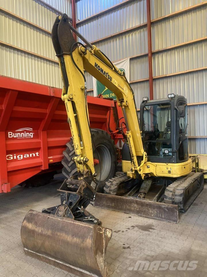 Komatsu PC50MR-2 Wheeled excavators