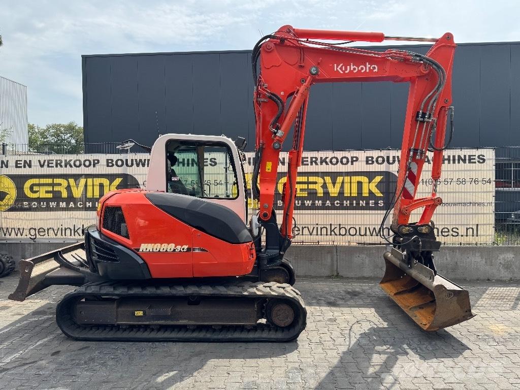 Kubota KX 080-3 A Midi excavators  7t - 12t