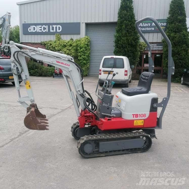 Takeuchi TB108 Mini excavators < 7t