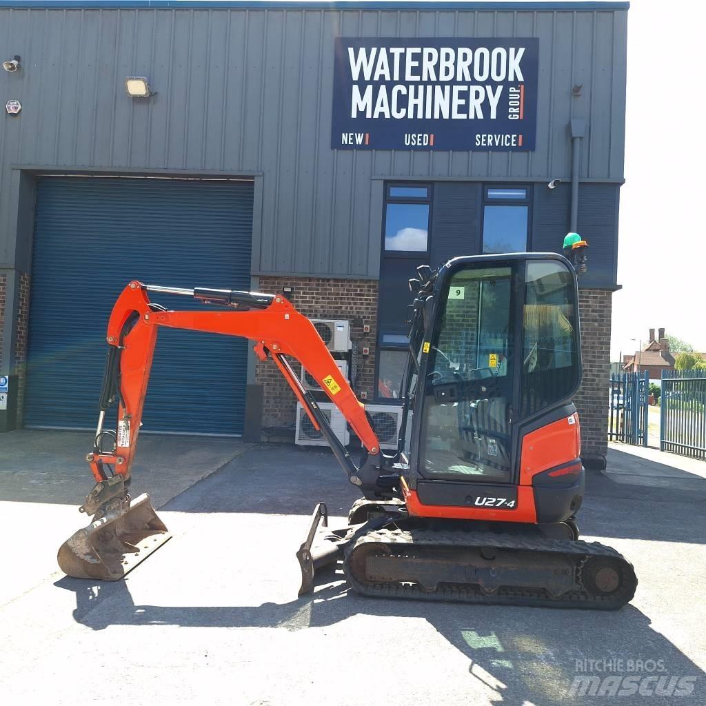 Kubota U 27-4 Mini excavators < 7t