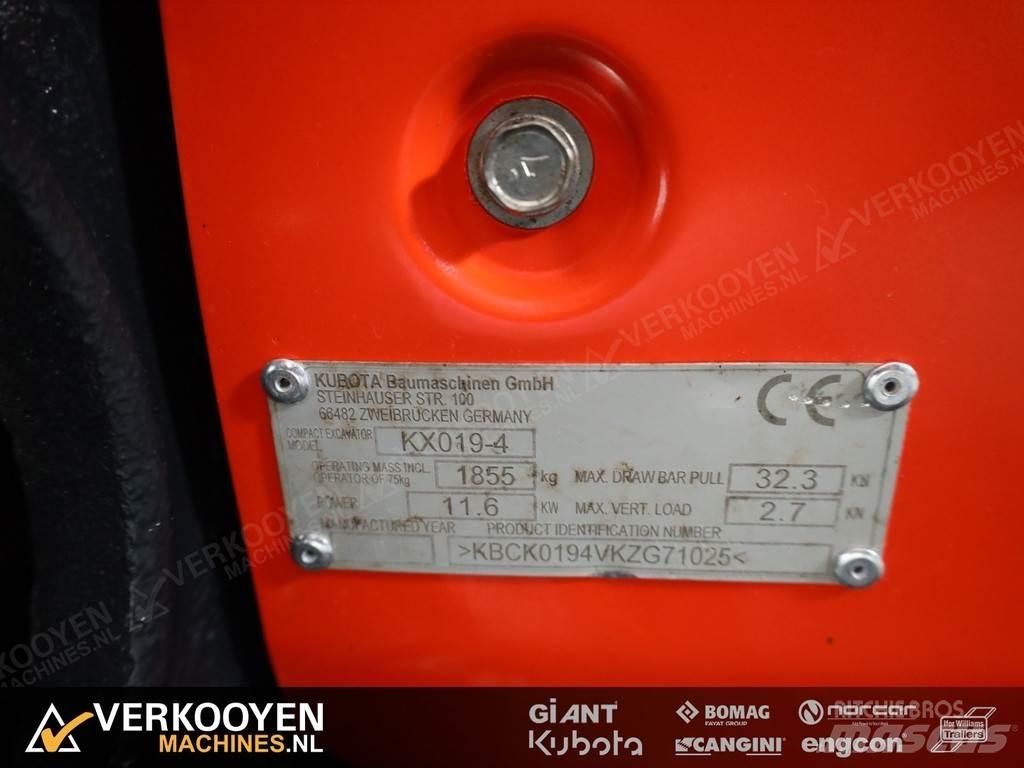 Kubota KX019-4 Mini excavators < 7t