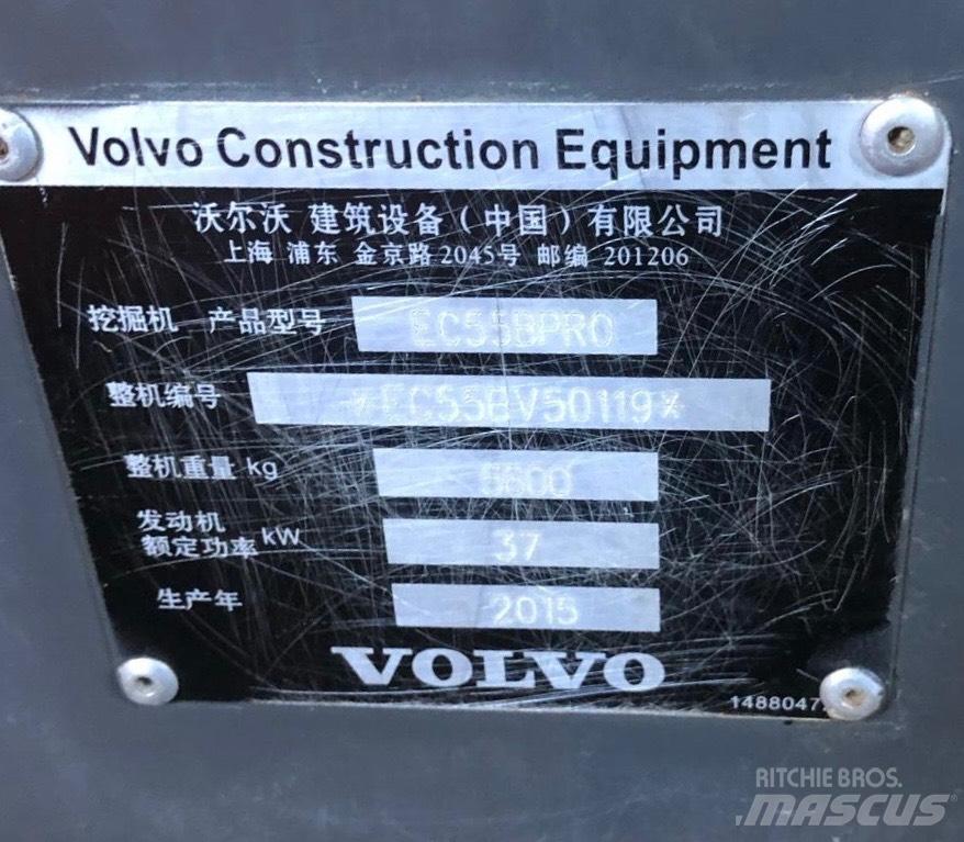 Volvo ECR 55 Mini excavators < 7t
