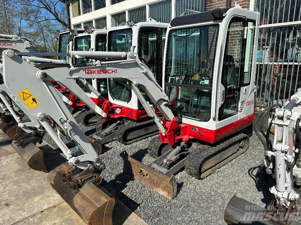 Takeuchi TB 016 Mini excavators < 7t