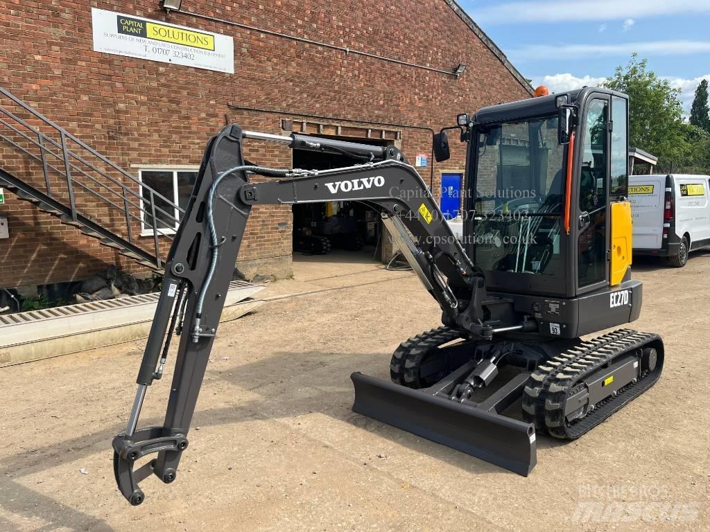 Volvo EC 27 D Mini excavators < 7t