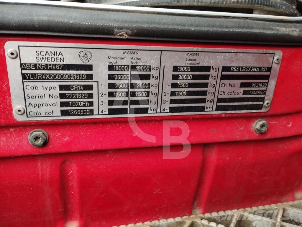 Scania B4X2 ATL Tanker trucks