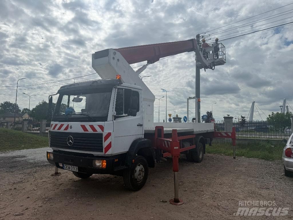 Mercedes-Benz 817 Truck mounted aerial platforms