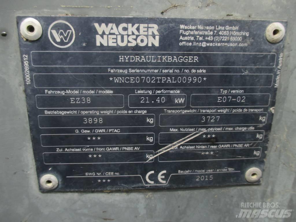 Wacker Neuson EZ 38 Crawler excavators