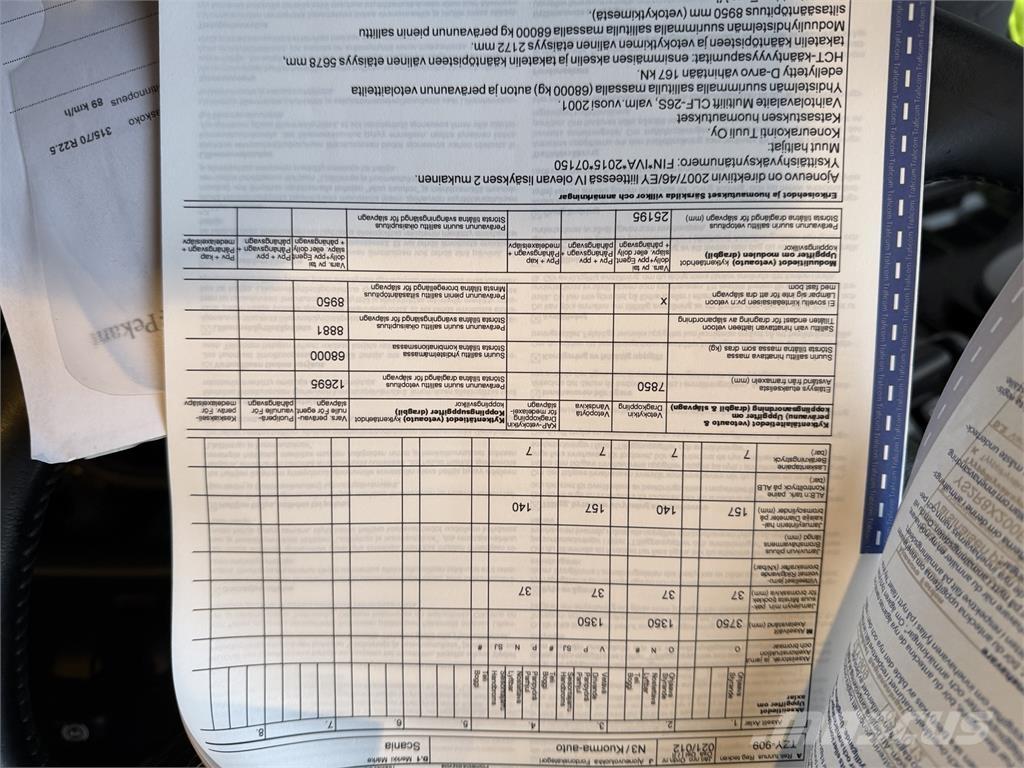 Scania R 580 8X2 Demountable trucks