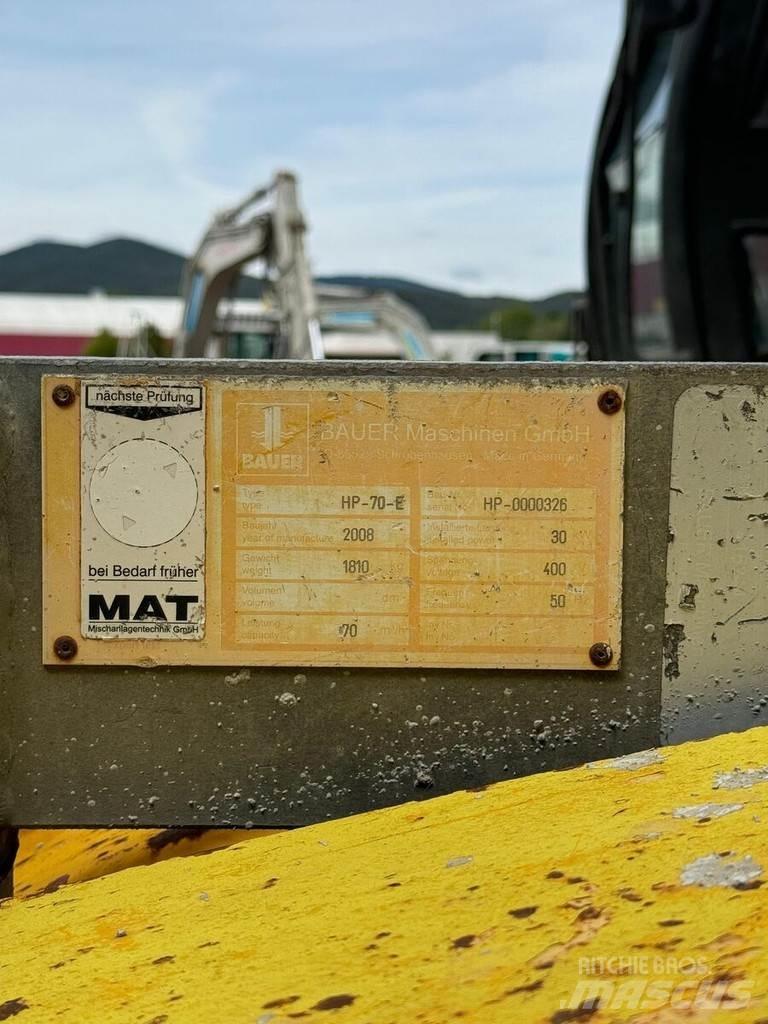Bauer MAT HP 70 Concrete pumps
