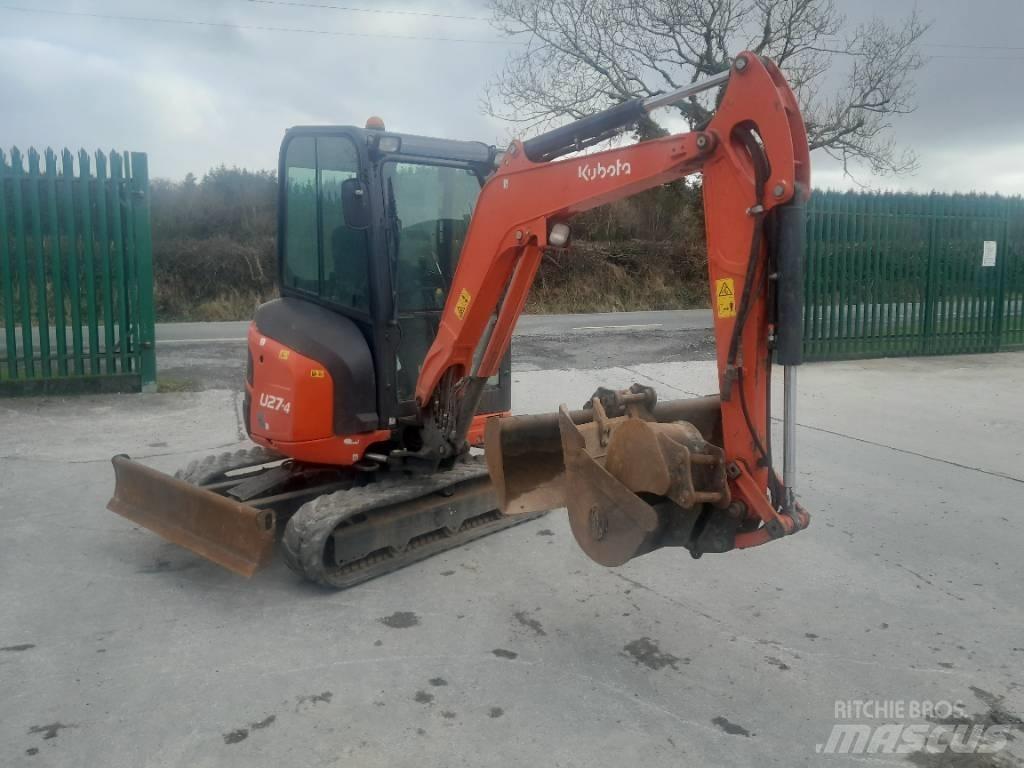 Kubota U 27-4 Mini excavators < 7t