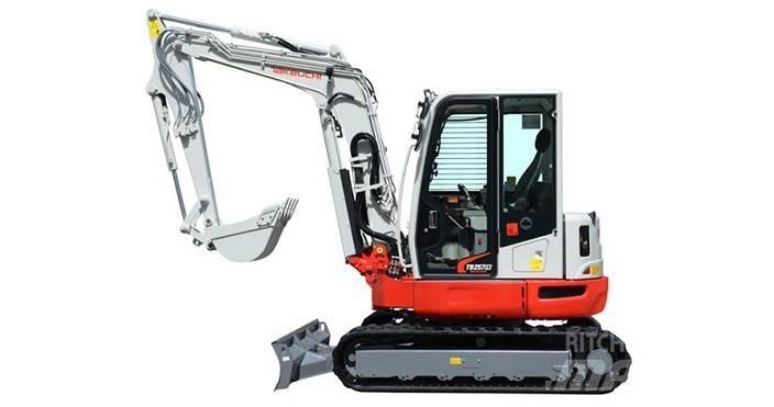 Takeuchi TB257FR Mini excavators < 7t
