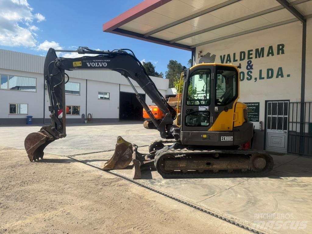 Volvo ECR 88 D, ECR88 Midi excavators  7t - 12t