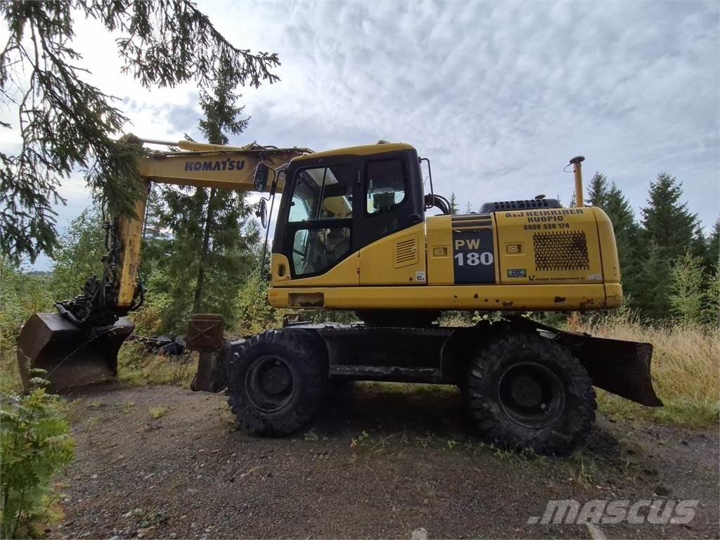 Komatsu PW180 ES-7 Wheeled excavators