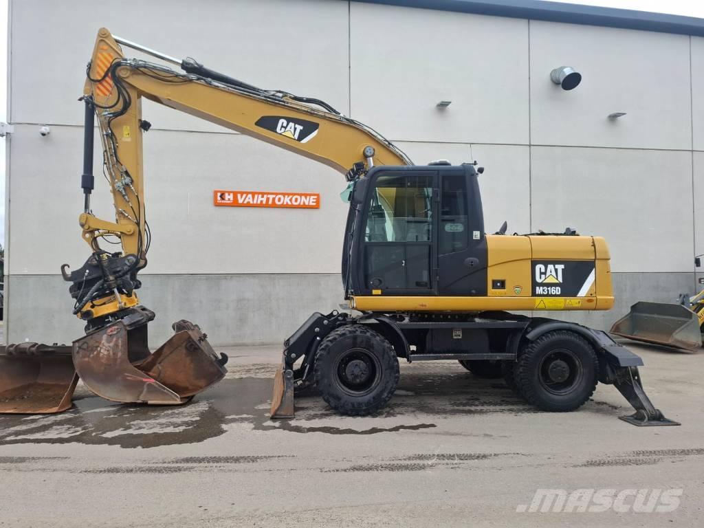 CAT 316D Wheeled excavators
