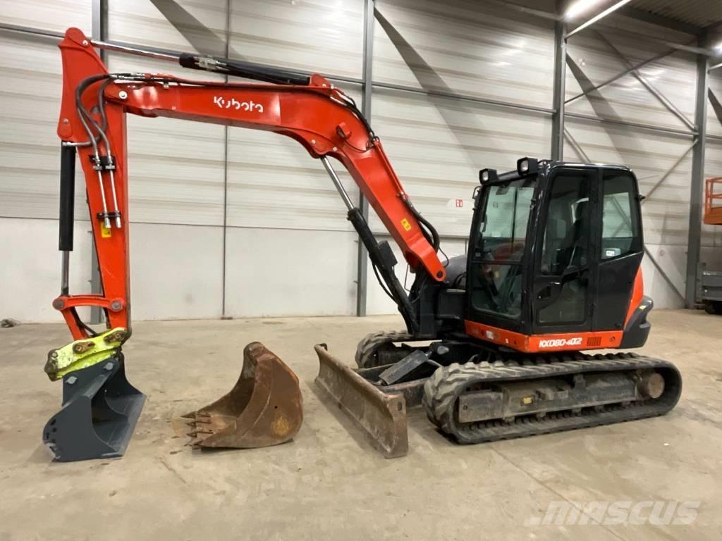 Kubota KX 080-4 A 2 Midi excavators  7t - 12t