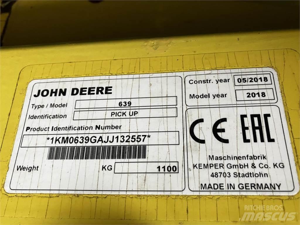 John Deere 639 Combine harvester spares & accessories