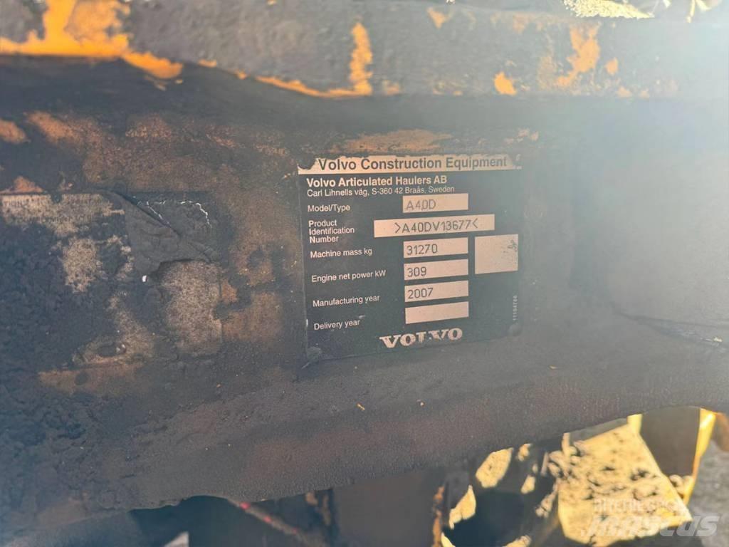 Volvo A 40 D Articulated Haulers