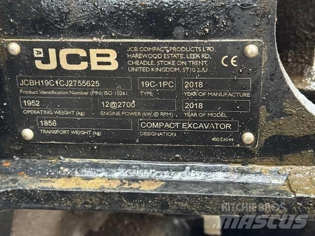 JCB 19 C-1 Mini excavators < 7t