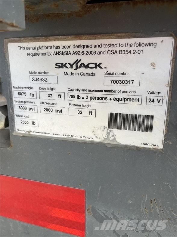 SkyJack SJ III 4632 Scissor lifts