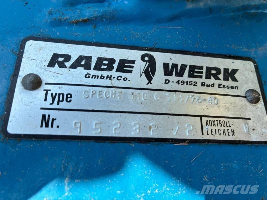 Rabe Specht 110 Reversible ploughs