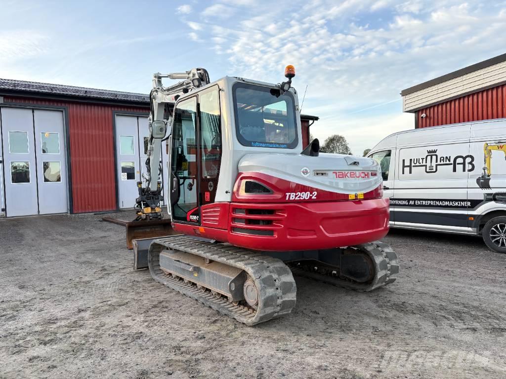 Takeuchi TB290 Midi excavators  7t - 12t