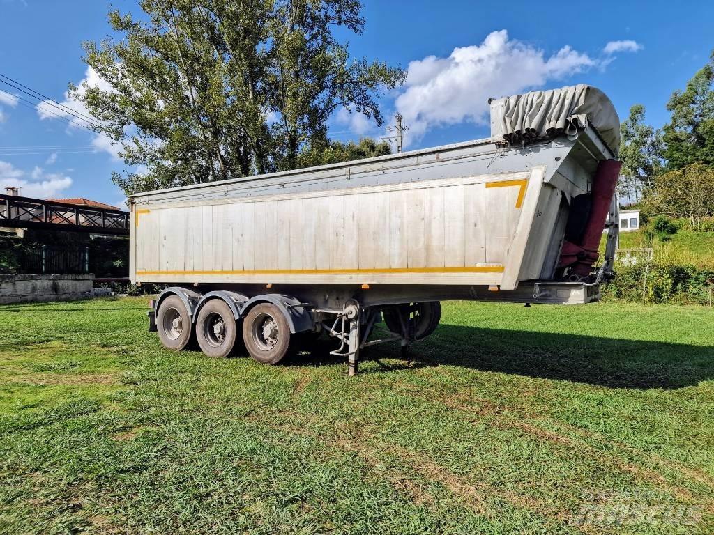 Robuste Kaiser Alu Tipper semi-trailers