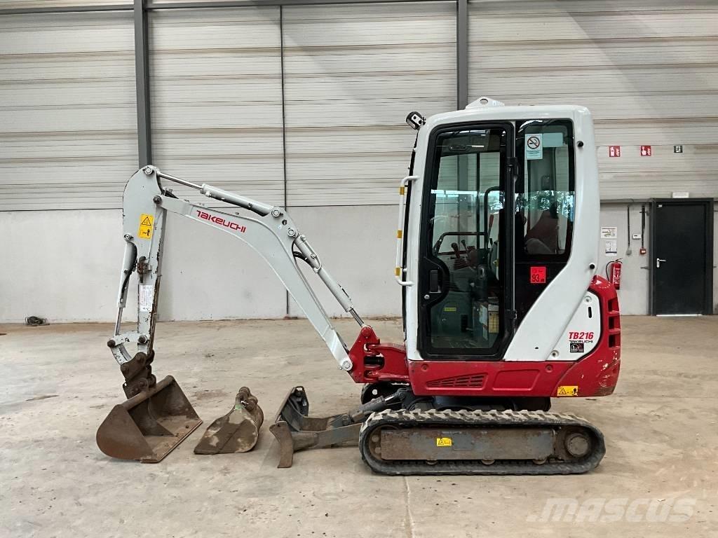 Takeuchi TB 216 Mini excavators < 7t