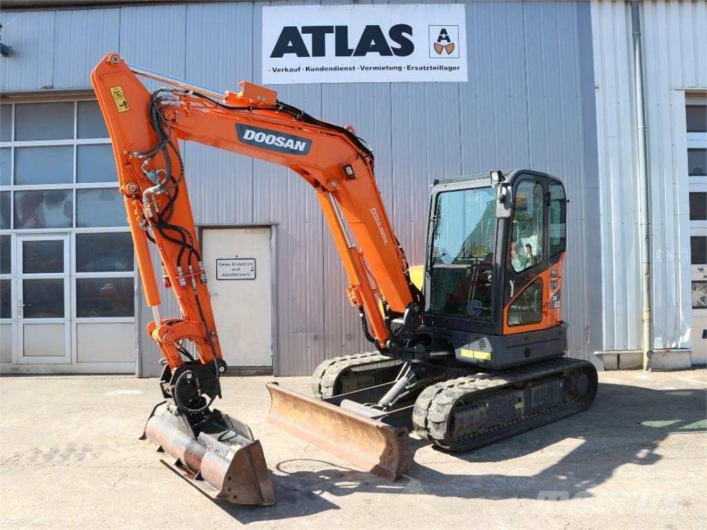 Doosan DX63-3 Mini excavators < 7t