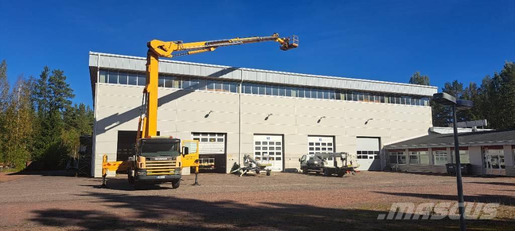 Scania P124 GB Truck mounted aerial platforms