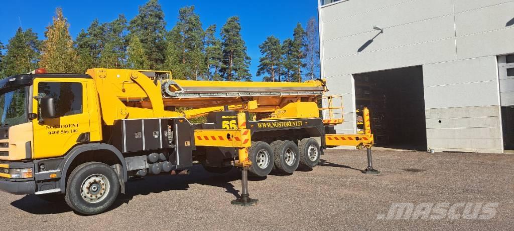 Scania P124 GB Truck mounted aerial platforms