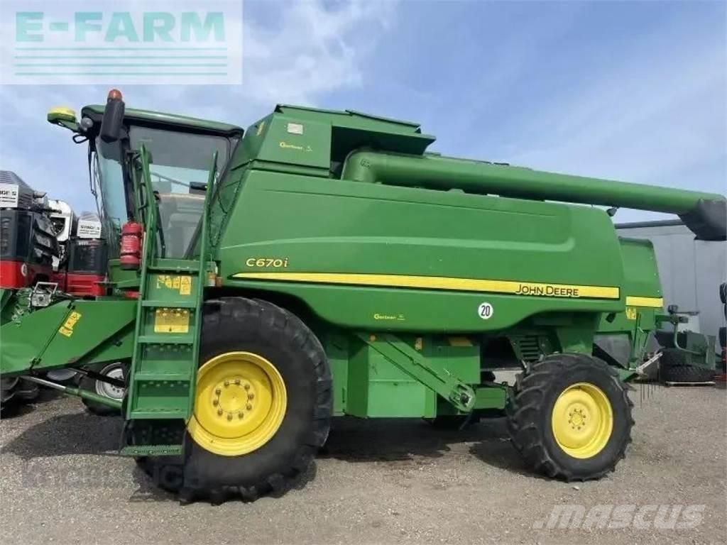 John Deere c670i Combine harvesters