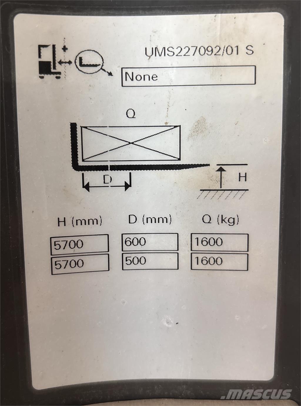 Atlet UMS160 Reach truck